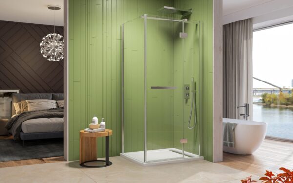 CRYSTAL R13 100x80 - sprchový kout